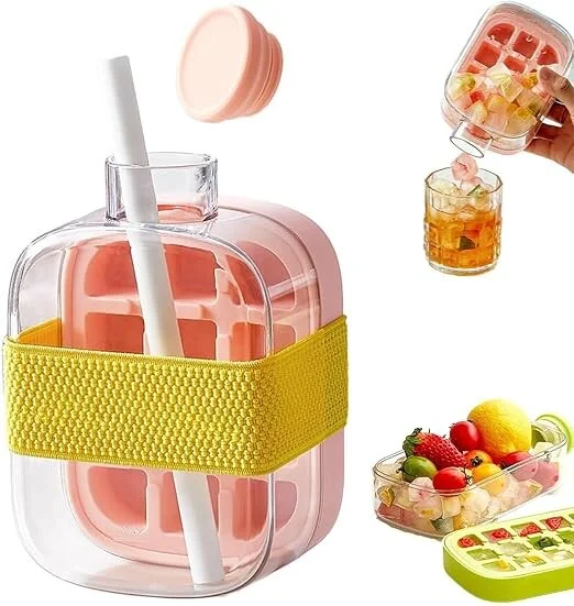 Ice Cube Water Bottle