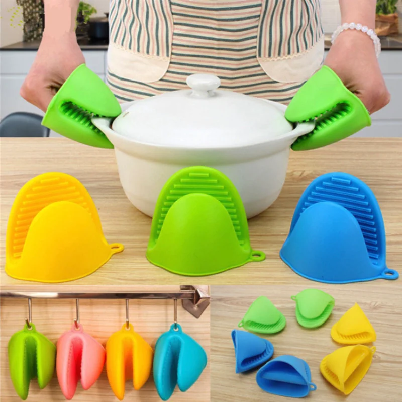 Non Slip Gripper Silicone Glove Pot Holder