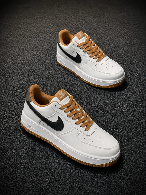 AF1 White & Gum Brown