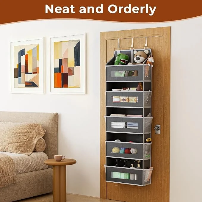 Door Organizer Storage (5 large pocket) image