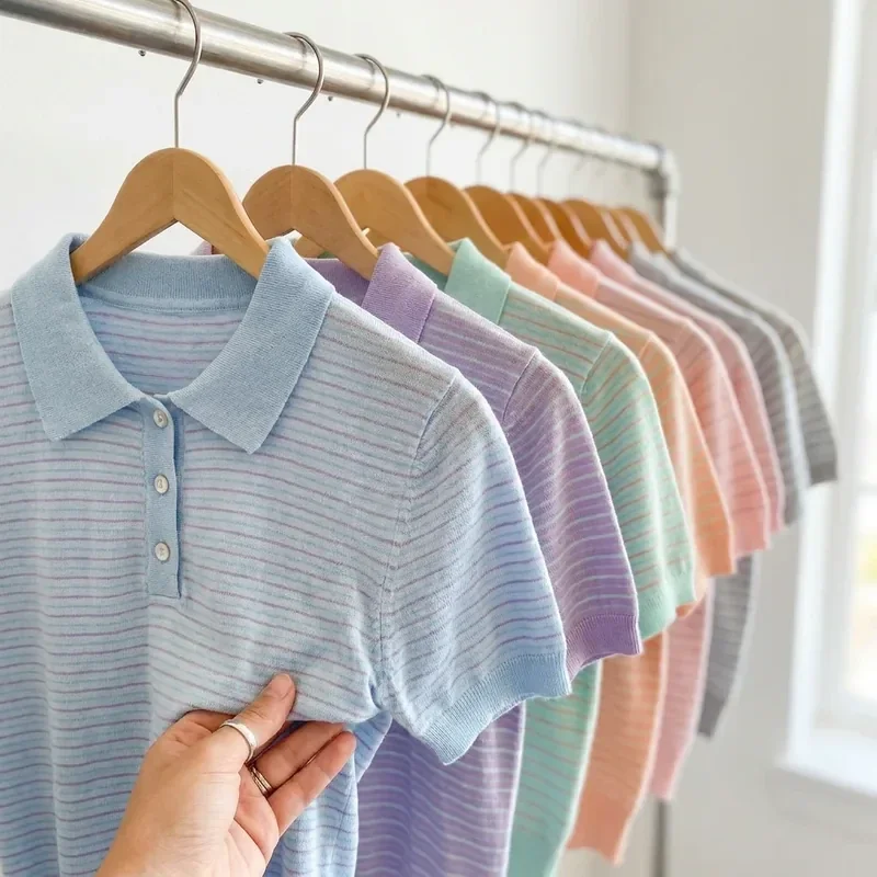 Striped Everyday Polo Shirt